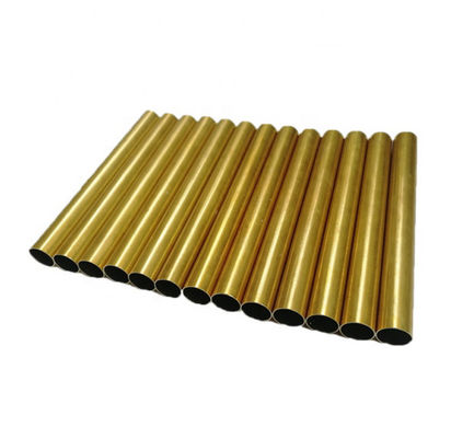 ASTM OD 6mm CuZn40 C27400 H62 Prosta rura mosiężna