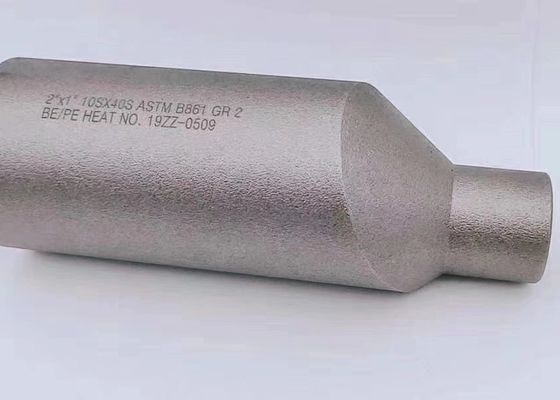2'' x 1' BE/PE ASTM B861 GR2 Tytanowy Ti2 nypel mimośrodowy B16.11
