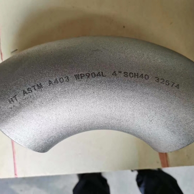 Złączki rurowe ze stopu tytanu ASTM B16.9 klasa 2 Tytanowe kolanka 90 stopni walcowane na gorąco