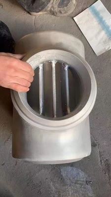 Monel 400 ASTM/UNSP N04400 Trójnik ogrodzeniowy OD 5 