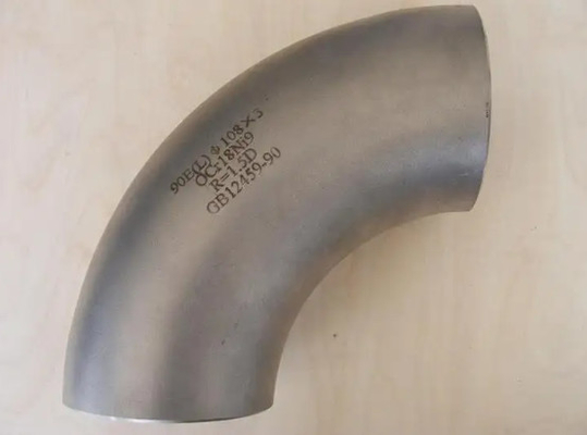 Bezszwowe spawanie doczołowe Kolanko o długości 90 ° 10 ”SCH-10S ASTM N08825 Stop 825