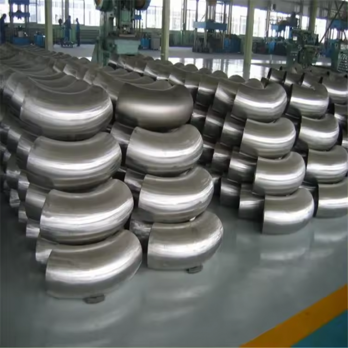 Inconel 625 Zestaw niklu wysokiego poziomu 625 UNS N06625 2.4856 Rurociąg z spawaniem tylnym Łokieć i osprzęt rurociągowy bezszwowy 3