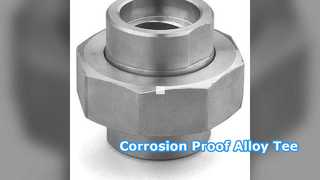 Trójnik ze stali stopowej A182 F22, odporny na korozję