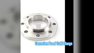 Kołnierz 90/10 CuNi PN10 z szyjką do spawania, płaska powierzchnia