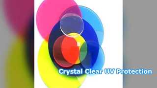 Odporny na promieniowanie UV arkusz akrylowy do gablot