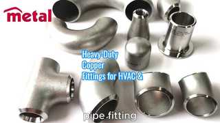 Wytrzymałe złączki miedziane do zastosowań HVAC i przemysłowych