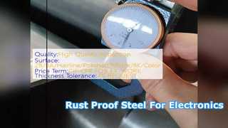 Sprzęt elektryczny z blachy stalowej antykorozyjnej