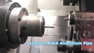 Bezszwowa czarna rura aluminiowa o wysokiej precyzji