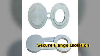 Kołnierz zaślepiający do okularów ze stopu niklu ASTM A182